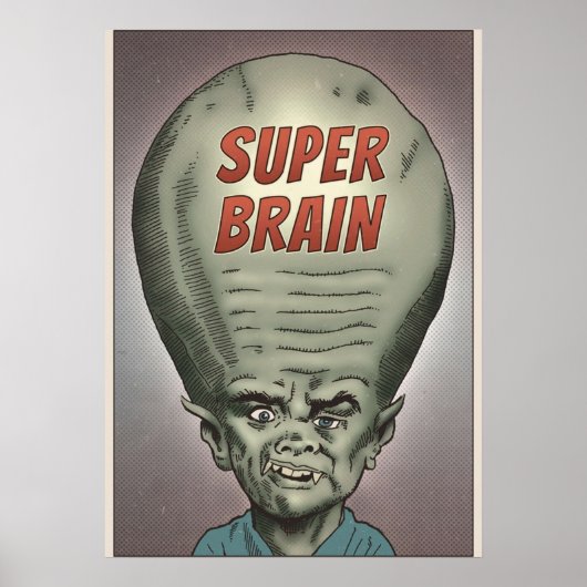 Super Brain Poster (Vorne)