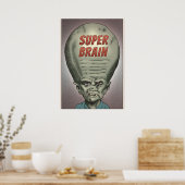 Super Brain Poster (Küche)