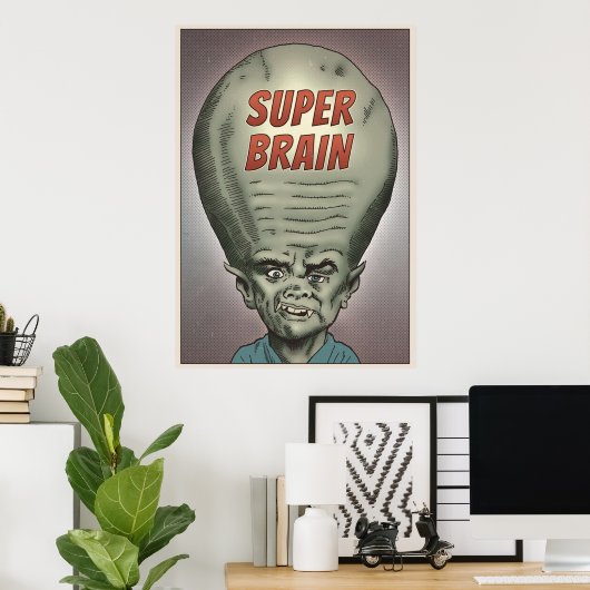 Super Brain Poster (Heimbüro)