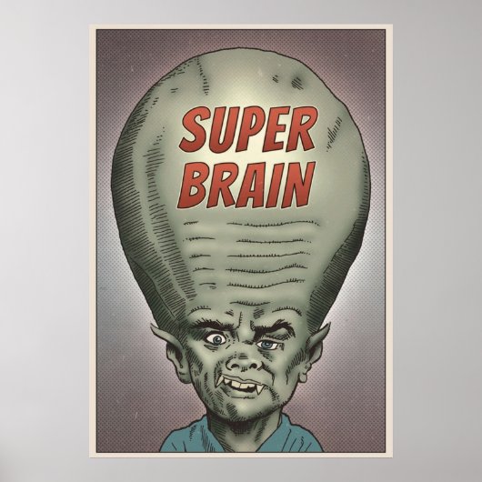 Super Brain Poster (Vorne)