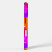 Super Bright Neon Rainbow Shiny Glitzern Case-Mate iPhone Hülle (Rückseite / Rechts)