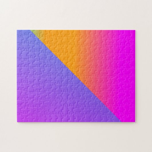 Super-Bright-Triangle mit zwei Tonen Puzzle (Horizontal)