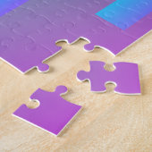 Super Bright Zwei Tone Geometrie Bars Puzzle (Seite)