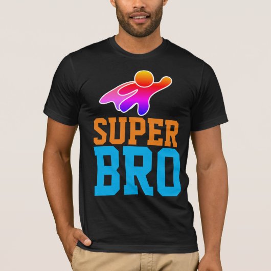 SUPER BROTHER SUPER HERO T - Shirt (Vorderseite)