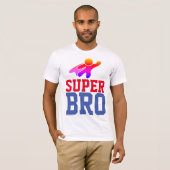 SUPER BROTHER SUPERHERO T - Shirt (Vorne ganz)