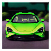 SUPER CAR POSTER (Vorderseite)