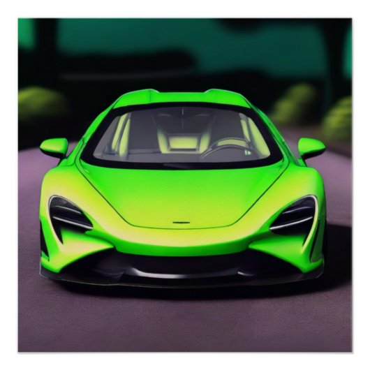 SUPER CAR POSTER (Vorderseite)