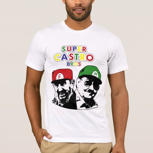 Super Castro Bros. T-Shirt (Vorderseite)