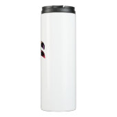 Super Cat Meeeow - Rainbow Cape Pride Cat Thermosbecher (Rückseite)