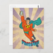 Super Cell Phone Man Postkarte (Vorne/Hinten)