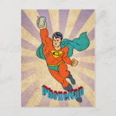 Super Cell Phone Man Postkarte (Vorderseite)