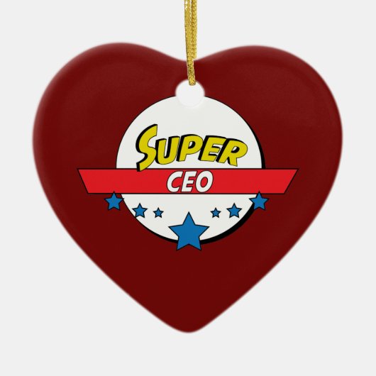 Super-CEO, #CEO Keramik Ornament (Vorne)