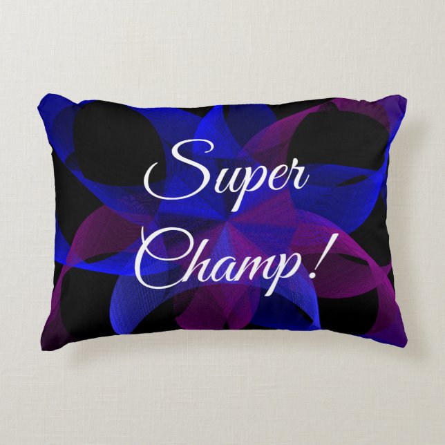 Super Champ Geometric Accent Pillow Dekokissen (Vorderseite)