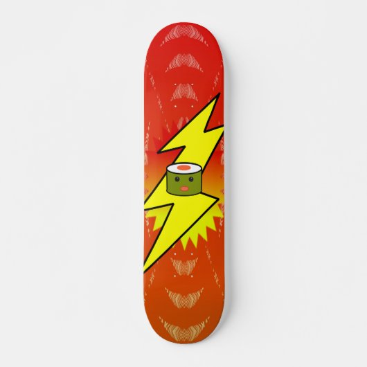 Super Charged Sushi - - Individuell Skateboard (Vorne)