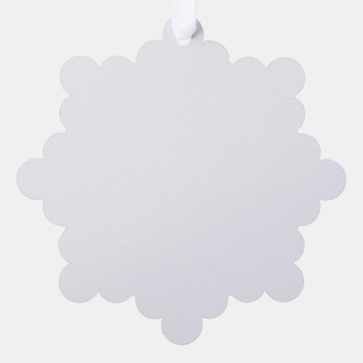 Super CHEAP Weihnachtsgeschenk Personalisiertes Fo Ornament Karte (Rückseite)