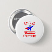 Super Cheer Coach Button (Vorne & Hinten)
