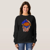 Super-Chef-Held-Job Sweatshirt (Vorne ganz)