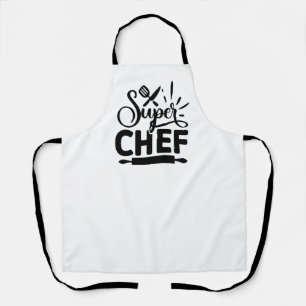 Super Chef Küchenschürze mit Werkzeugen Schürze