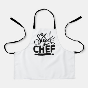 Super Chef Küchenschürze mit Werkzeugen Schürze