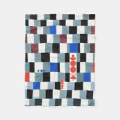 Super Chess, Paul Klee Fleecedecke (Vorderseite)