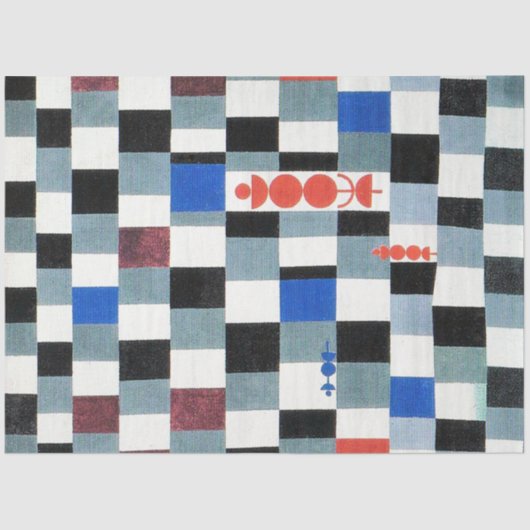 Super Chess, Paul Klee Seidenpapier (Vorderseite)