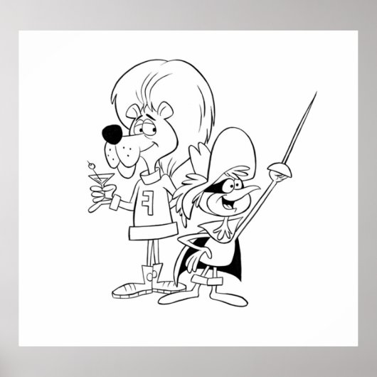 Super Chicken Fred Poster (Vorne)