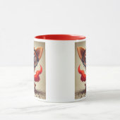 Super Chihuahua, der Heldenhund. Tasse (Zentrum)