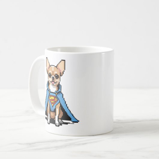 Super Chihuahua Tasse (Vorderseite Links)