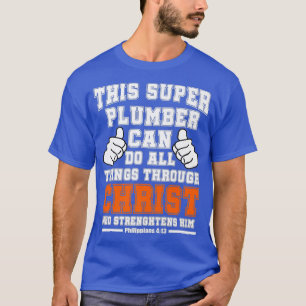 Super Christlicher Klempner Geschenk Premium T-Shirt