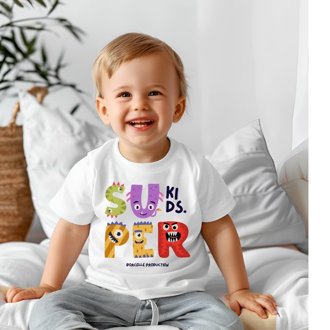 Super Cids Baby T-shirt (Von Creator hochgeladen)