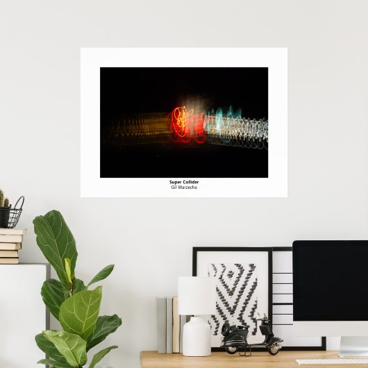 Super Collider Poster (Heimbüro)