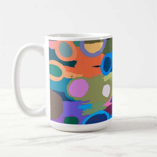 Super Color Circles 2 Kaffeetasse (Links)