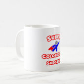 Super Colorektal Chirurg Kaffeetasse (Vorderseite Links)