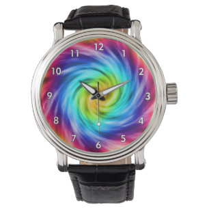 Super Colorful Whirlpool Armbanduhr