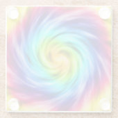Super Colorful Whirlpool Glasuntersetzer (Rückseite)
