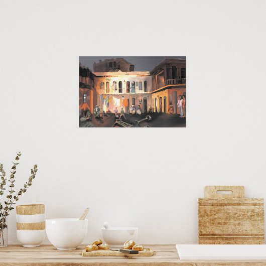 Super Conventillo Poster (Küche)