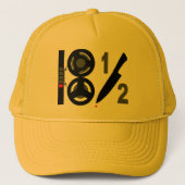 Super cool 18 1/2 benutzerdefinierter Hut Truckerkappe (Vorderseite)