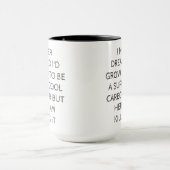 Super Cool Caregiver Mug – Funny Gift for Caregive Tasse (Zentrum)
