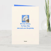 Super Cool Cat Birthday Karte (Rückseite)