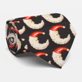 Super Cool Classic Round Santa Claus Krawatte (Gerollt)