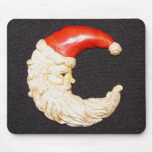 Super Cool Classic Round Santa Claus Mouse Pad Mousepad