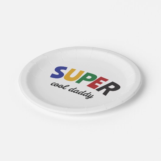 Super cool Daddy Pappteller (Schrägansicht)