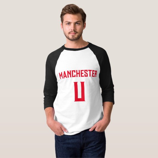 Super cool fan design for all ManU fans T-Shirt (Vorne ganz)