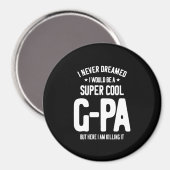 Super Cool G-Pa | Großvatergeschenk Magnet (Vorderseite/Rückseite)