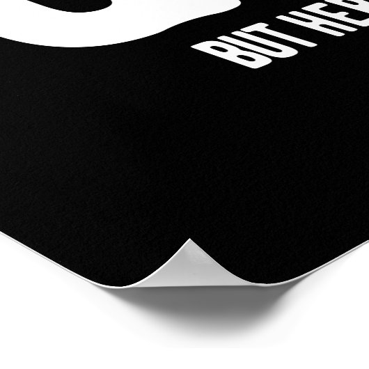 Super Cool G-Pa | Großvatergeschenk Poster (Ecke)