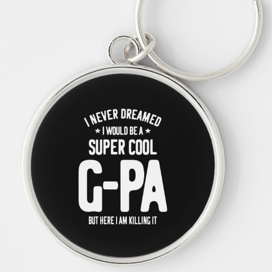 Super Cool G-Pa | Großvatergeschenk Schlüsselanhänger (Vorne)