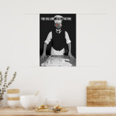 Super Cool Griller Food Poster! Poster (Küche)