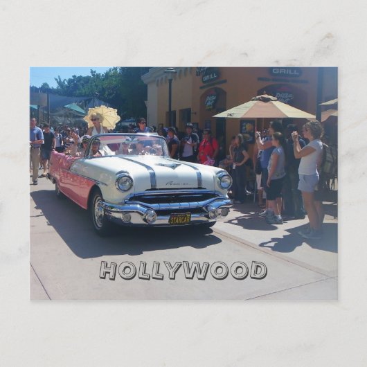 Super Cool Hollywood Postcard! Postkarte (Vorderseite)