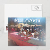 Super cool Hollywood Postcard! Postkarte (Vorne/Hinten)