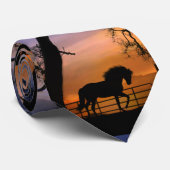 Super Cool Horse Krawatte (Gerollt)